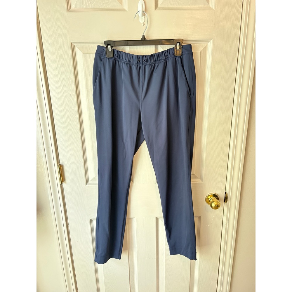 Lululemon Pants Women 6 Navy Blue Athleisure Travel Commuter Trousers